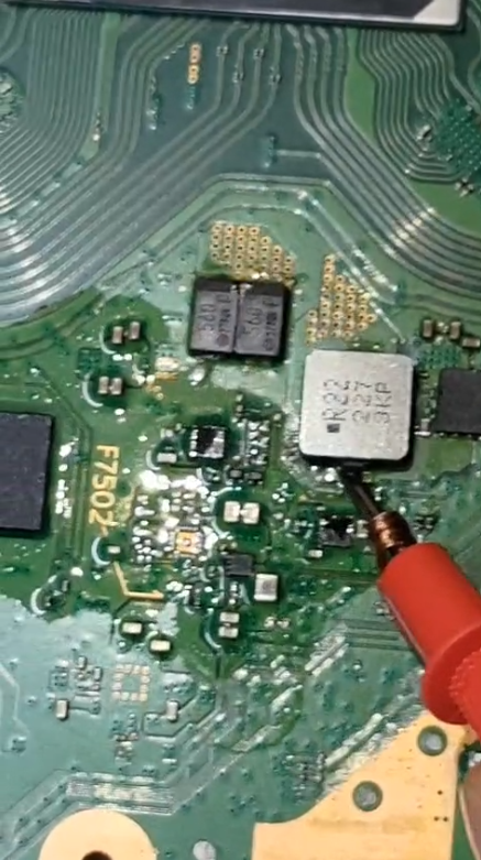 Voltage injection on a PS5 Digital after diagnosis
